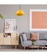 Pastel Prism Pendel Lampe (E27) - Ø310*180mm, gul