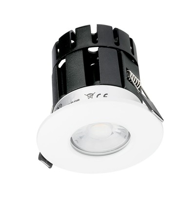 Smart brandsikker downlight 10W CCT (3i1) IP65, dæmpbar via app