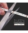 10W/m - LED Stribe Lys RGB Sæt IP20 EU Stik (5m/rulle)