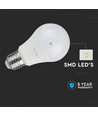 E27 6,5W LED pære - A60, Samsung LED chip, 806lm, erstatter 60W