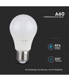E27 6,5W LED pære - A60, Samsung LED chip, 806lm, erstatter 60W