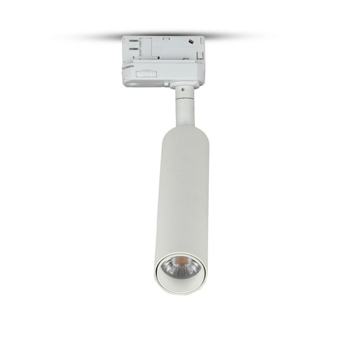 15W LED skinnespot - Samsung chip 5000K 5 års garanti, hvidt hus