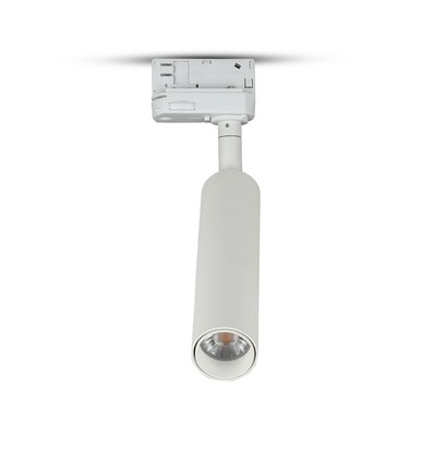 15W LED skinnespot - Samsung chip 5000K 5 års garanti, hvidt hus