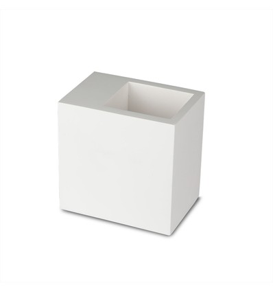 G9 lampe - firkantet, hvid