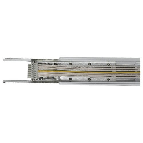 S LINE følgeskinne - 8 ledere, hvid, for lineære trunking lys