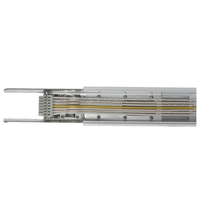 S LINE følgeskinne - 8 ledere, hvid, for lineære trunking lys