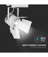 33W LED skinnespot - Samsung chip, 3000K, 5 års garanti, hvid hus