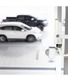 10W Projektør - PIR Sensor, Samsung Chip, 3000K, Hvidt Hus