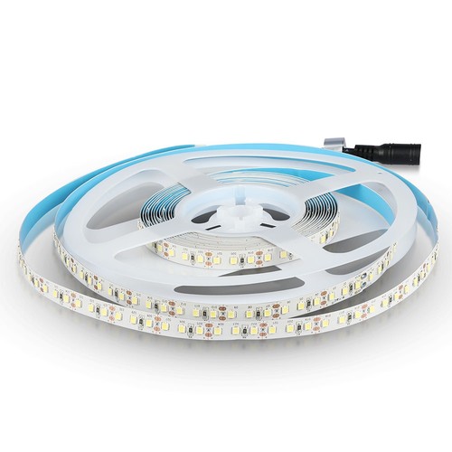 12W/m LED Striplys - Samsung Chip, 12V, 6500K, IP20, 5m/rulle