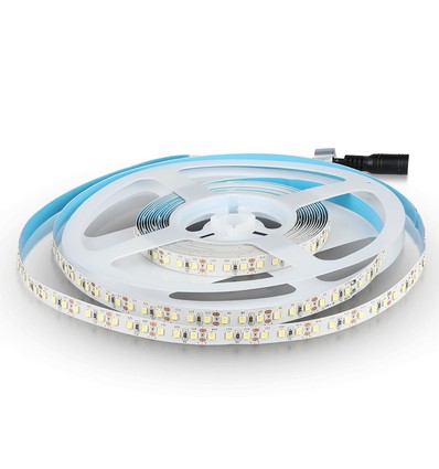 12W/m LED Striplys - Samsung Chip, 6500K, IP20, 5m/rulle