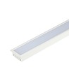 40W LED Lineær Lys - Samsung Chip, 4000K, hvidt hus