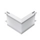 12W - L-formet forbindelse, Samsung chip, 4000K, hvid, hus