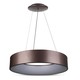 20W LED Overflade Glat Pendel Lampe - 3000K, Kaffebrun, Dæmpbar