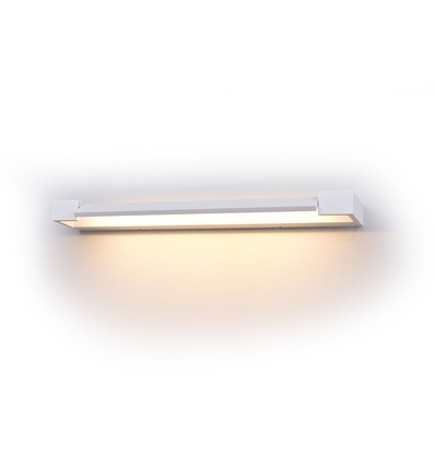 18W Væglampe - LED, 4000K, hvid hus, IP44