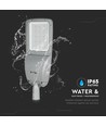 160W LED Gadelampe - TYPE III-M linse, Samsung chip, 4000K, 130lm/W