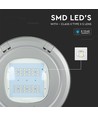 100W LED Nedhængt Gadelygte Samsung Chip 4000K (130lm/W)