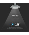 100W LED Nedhængt Gadelygte Samsung Chip 4000K (130lm/W)