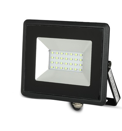 20W LED Projektør - Grøn, Sort Hus
