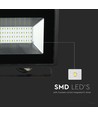 20W LED Projektør - Grøn, Sort Hus