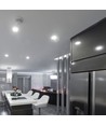 24W LED Panel - Samsung Chip, 6400K, kvadratisk, justerbart