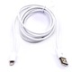 1,5m MFi iPhone kabel - hvid