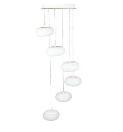 72W LED Hængende Lampe 3000K - Designer, TRIAC Dæmpbar, Hvid