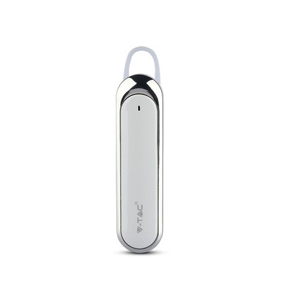 Bluetooth headset - 170mAh batteri, hvid