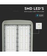 200W LED gadelampe, 140lm/W - Samsung chip, Inventronics driver, dæmpbar, IP65