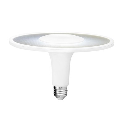 18W LED UFO pære, E27 - Samsung LED chip, Ø22cm, 1200lm, 5 års garanti