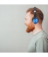 Bluetooth Trådløse Hovedtelefoner - 500mAh, Blå