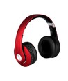 Bluetooth trådløs hovedtelefon - 500mAh, rød
