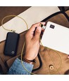 1M Micro USB Kabel L-Type - Guld, Diamond Serie