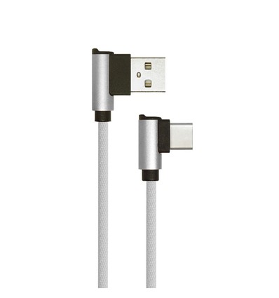 1m USB-C kabel - Grey Diamond Series, grå