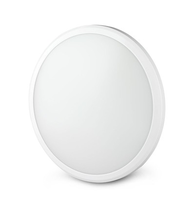 12W LED Slim Dome Lys - Sensor, Samsung Chip, 6400K