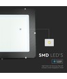 1000W LED Projektør - Samsung Chip, 4000K, Sort Hus, 120lm/W