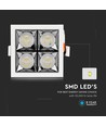16W LED Reflektor Downlight - Samsung Chip, 2700K, 12D