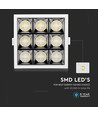 36W Downlight - LED, Reflektor, Samsung chip, 5700K, 12D
