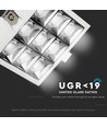 36W Downlight - LED, Reflektor, Samsung chip, 5700K, 12D