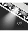 20W LED Reflektor Downlight - Samsung Chip, 5700K, 38D