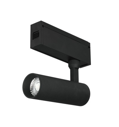 15W Spotlys - LED, Magnetisk, 3000K, IP20, Sort, 24V