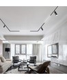 15W Spotlys - LED, Magnetisk, 3000K, IP20, Sort, 24V