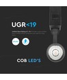 15W Spotlys - LED, Magnetisk, 3000K, IP20, Sort, 24V