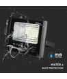 12W solpanel med LED projektør 6000K