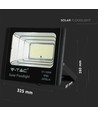 35W solpanel LED projektør - 6000K