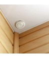 PIR loftsensor - hvidt hus, maks: 400W LED