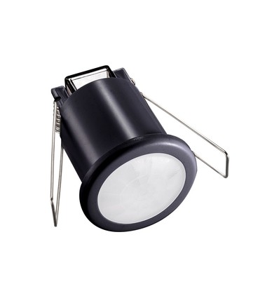 PIR Loft Sensor - Sort Hus, Max: 400W LED