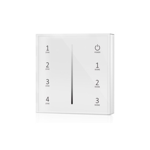 LEDlife rWave dæmper fjernbetjening - 4 zoner, batteri, vægmonteret