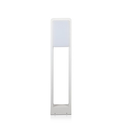 10W LED havelampe, hvid - Samsung LED chip, IP65, 6400K, 80cm høj