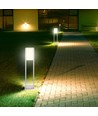 10W LED Pullertlampe - Samsung Chip, 6400K, IP65, Hvid hus