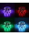 10m (2x5m) RGB strip sæt - inkl. fjernbetjening og strømforsyning, 4,8W/m, IP20